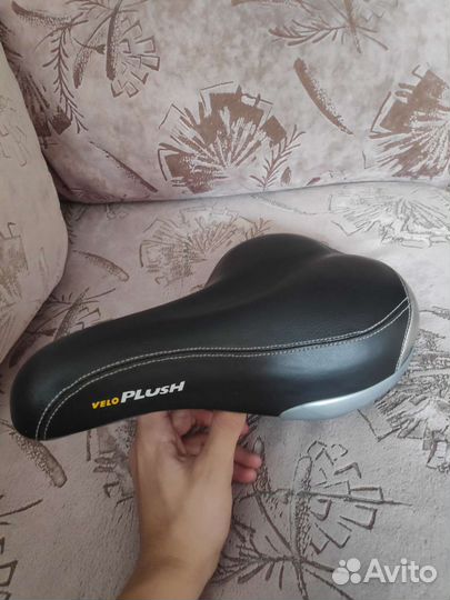 Велосипедное седло кожа
