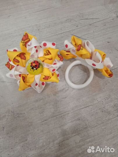 Резинки для волос ручной работы
