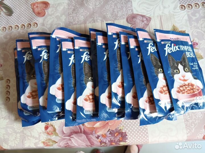 Влажный корм для кошек, Феликс