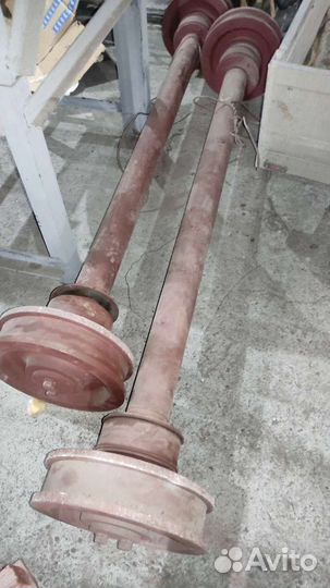 Колёсные пары на телегу грузовую