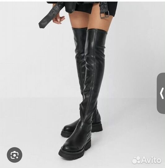 Ботфорты zara 39