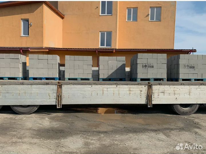 Блоки строительные пескобетонные