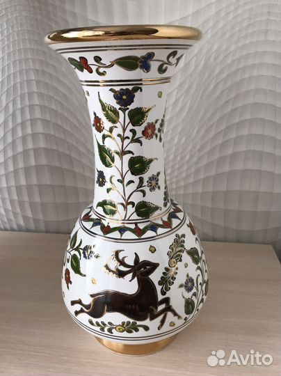 Ваза керамическая Греция ручная работа 32 см