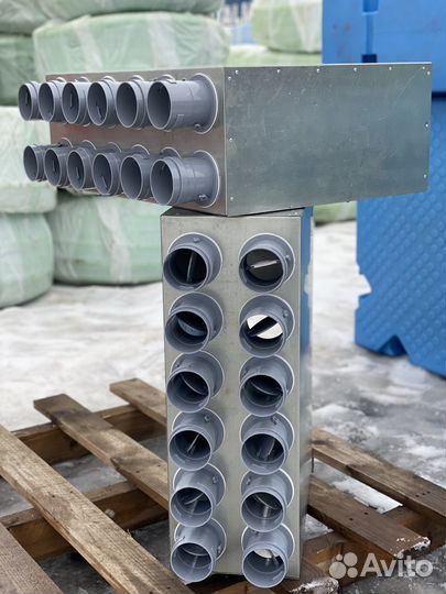 Коллектор с регулировкой потока воздуха