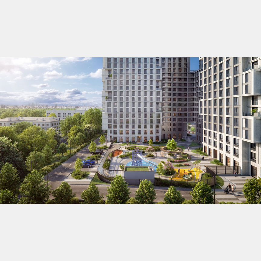 2-к. апартаменты, 47 м², 2/20 эт.