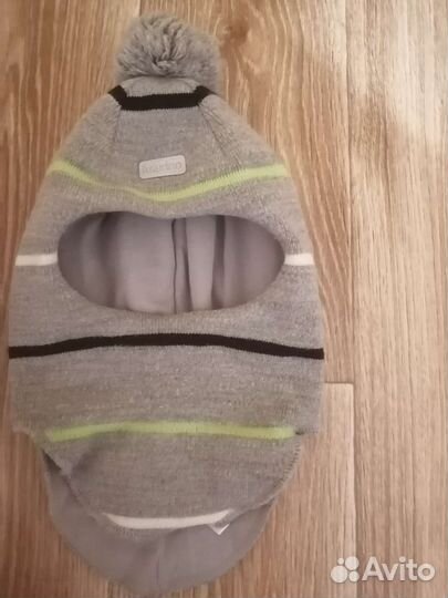 Шапка шлем для мальчика 48 50