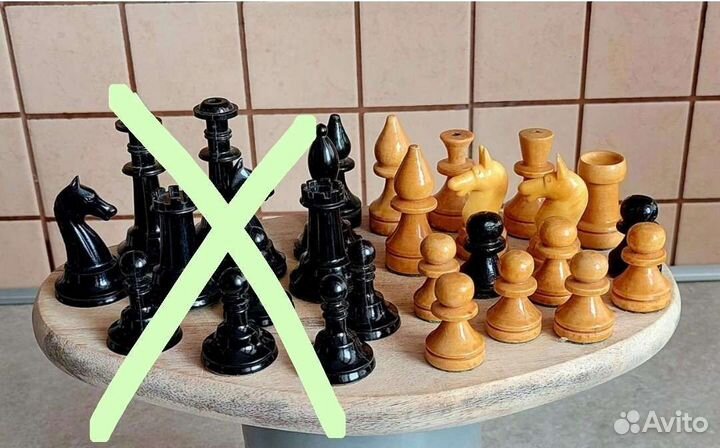 Шахматные фигуры белые СССР