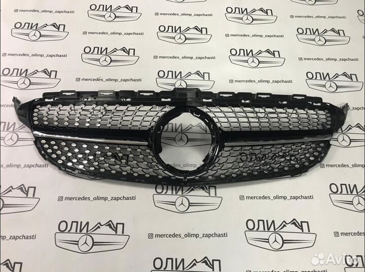 Решетка радиатора Mercedes C class w205 рест