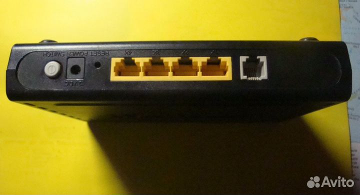 Модем D-link, 4 портовый