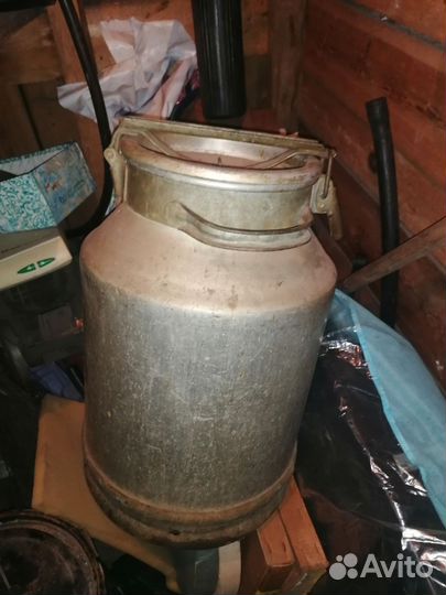 Фляга алюминиевая бу 40л