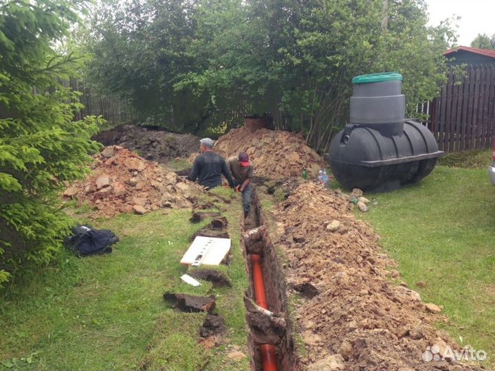 Септик эко Росток 4 - канализация