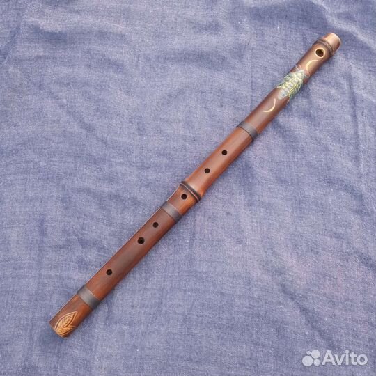 Бамбуковая флейта бансури 