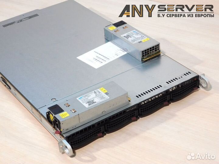 Сервер Supermicro 6018U 2x E5-2670v3 512Gb 4LFF