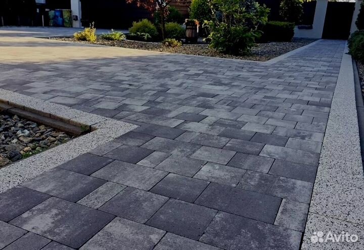 Тротуарная плитка, брусчатка с доставкой