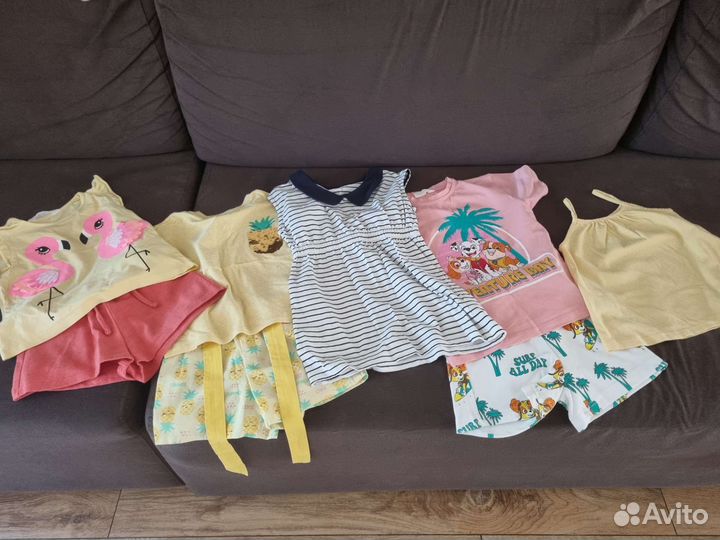 Пакет летних вещей на девочку 5 лет