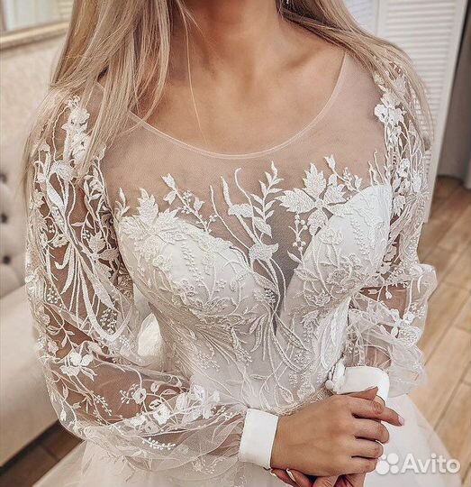 Свадебное платье 46-48 р