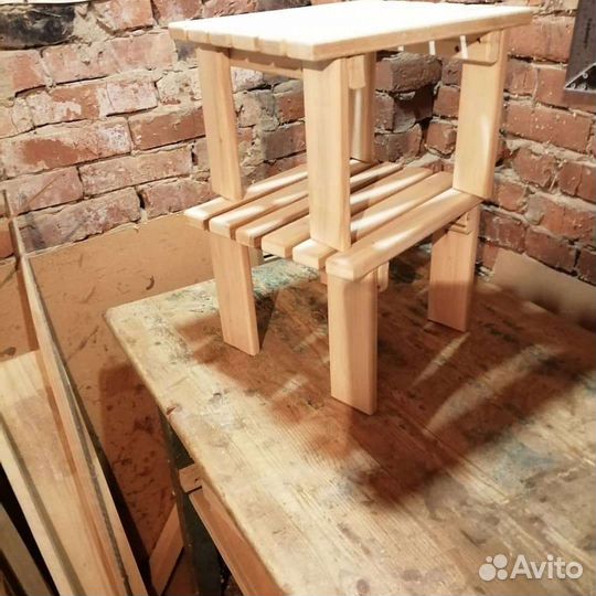 Табуретки для сауны