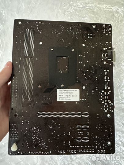 Материнская плата asus HB1M-E