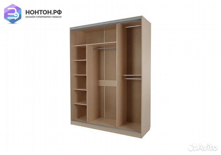 Шкаф-купе Бассо 7-600 19 дуб млечный