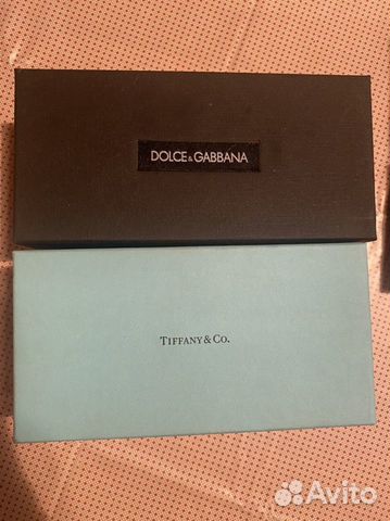 Оригинальные коробки от очков D&G, Tiffany