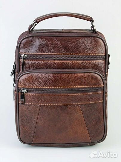 Мужская сумка борсетка новая нат. кожа
