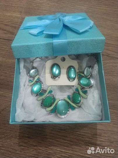 Колье и клипсы чехия