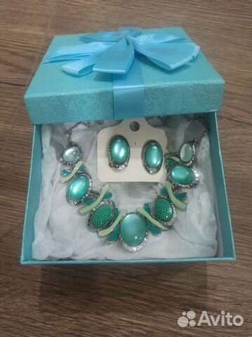 Колье и клипсы чехия