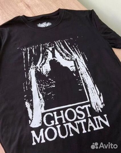 Футболка ghost mountain window black TEE