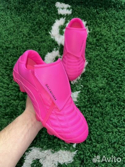 Balenciaga Soccer Sneaker 'Flou Pink' оригинал