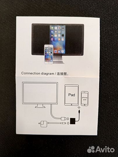 Переходник адаптер hdmi для iPhone