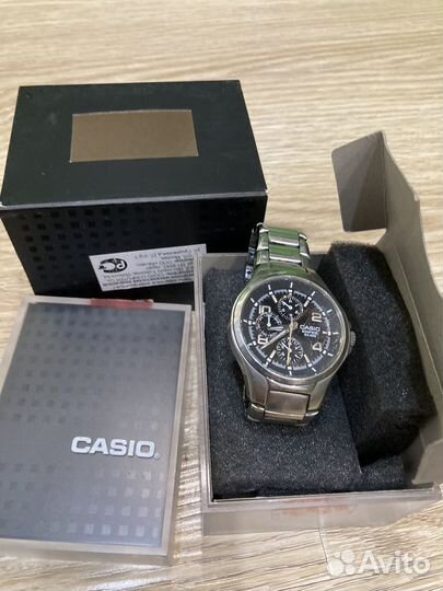 Часы casio edifice wr 100m