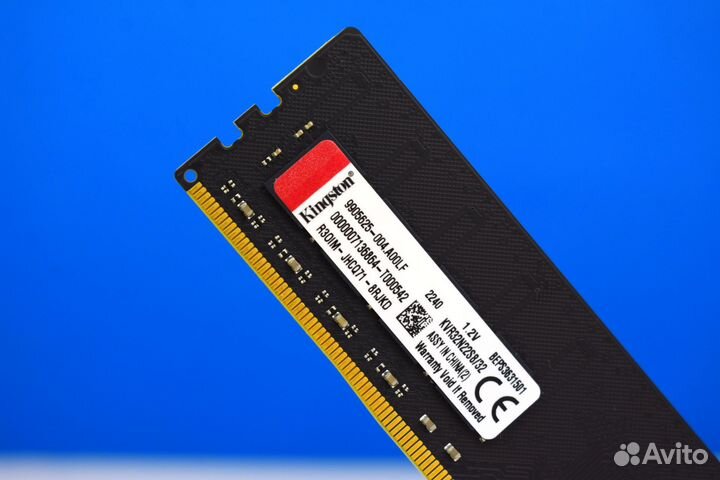 Память KingSton DDR4 3200 MHz 32 GB dimm