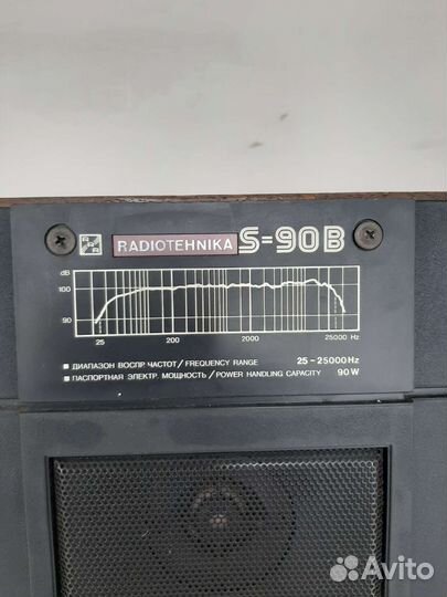 Акустические колонки радиотехника s-90B