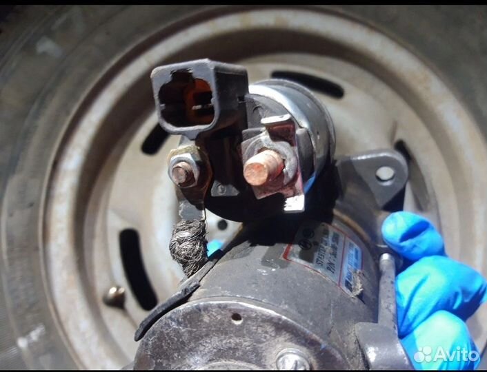 Стартер на hyundai solaris 9 зубьев