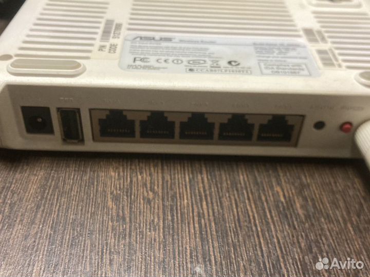 Wifi роутер asus wl-520gu