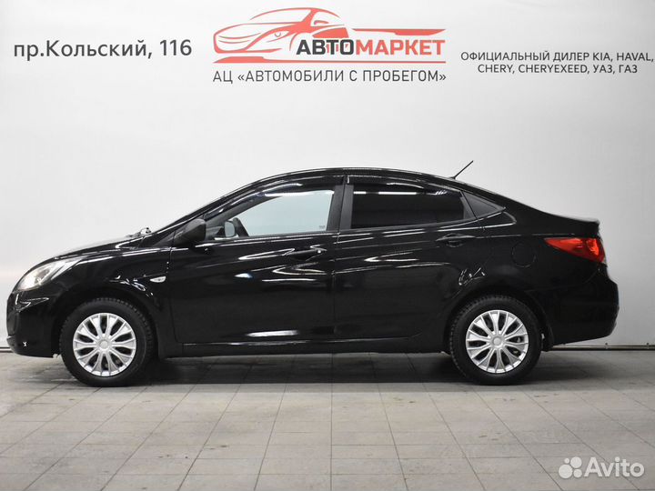 Hyundai Solaris 1.4 AT, 2012, 129 643 км
