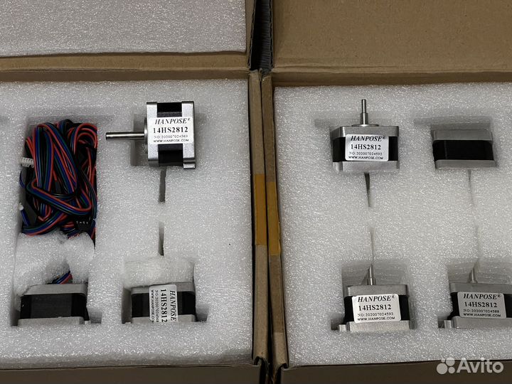 Шаговые двигатели. Новые. Nema17, Nema14, Nema11