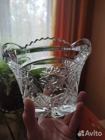 Хрустальные салатники/менажница СССР