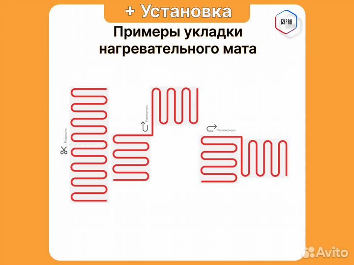 Теплый пол Russian Heat 1,5 кв.м