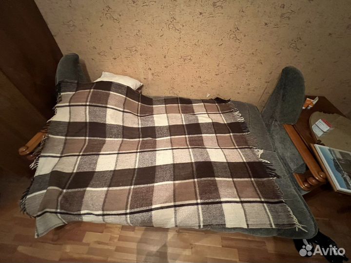 Плед шерстяной 178х128