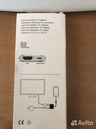 Переходник Apple lightning to hdmi adapter apple
