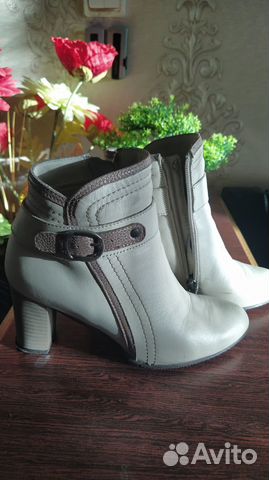 Ботинки женские 35 размер натуральная кожа