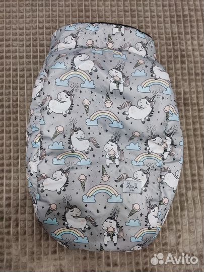 Чехол накидка для ножек на прогулочную коляску