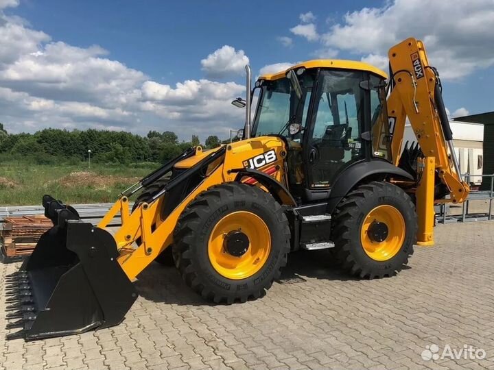 Аренда экскаватора погрузчика трактор jcb 4cx
