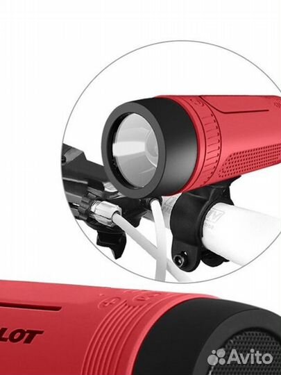 Фонарь колонка Apres Zealot S1 Red