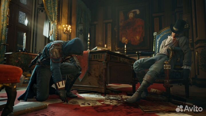 Диск Assassins creed Единство PS4