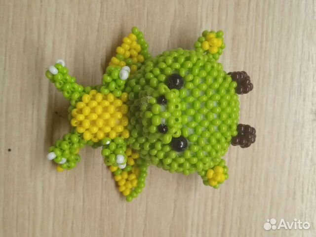 Дракон из бисера