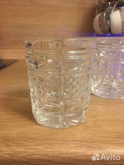 Кружки хрусталь