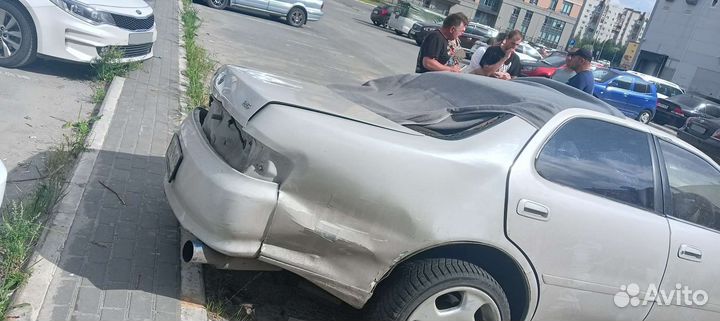 Toyota Cresta 2.5 AT, 1996, битый, 490 000 км