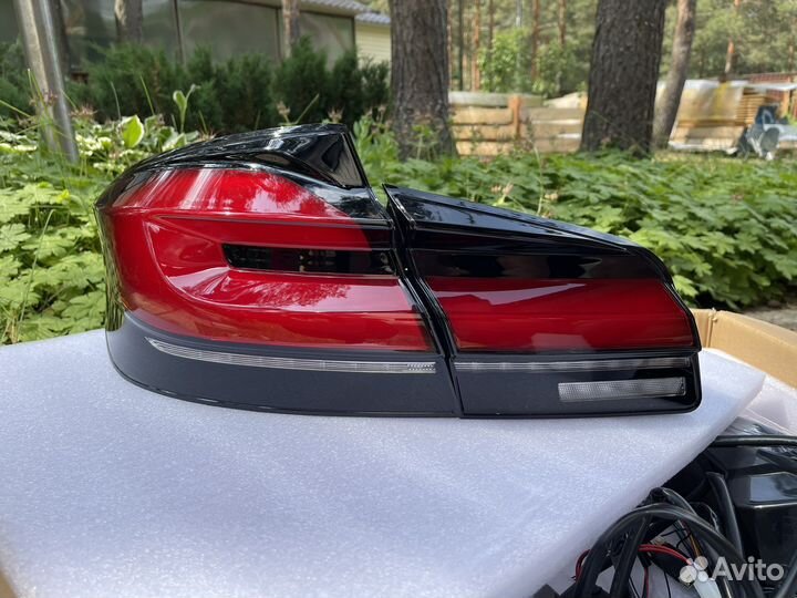 Задние фонари на bmw f30 И f10 стиль g20